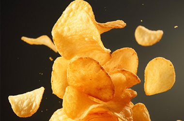 Potato chips cutting